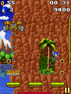 Sonic Jump mobile